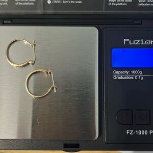 Elegant Gold Hoop Earrings